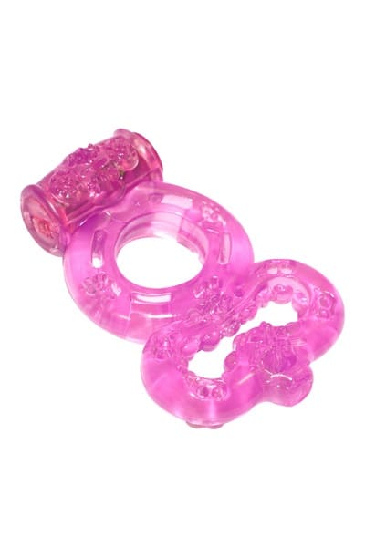 Эрекционное виброкольцо Rings Treadle pink